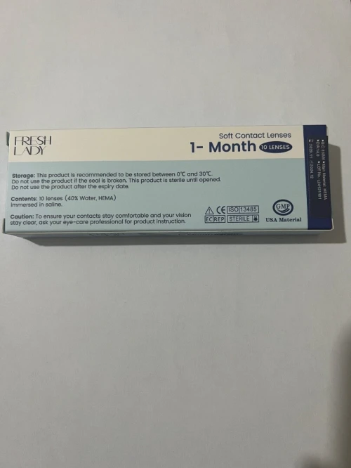 Lentilles de contact boite de 10 FRESHLADY Original USA 