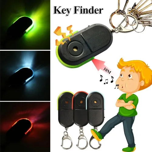 Alarme Anti-Perte - Porte-clés Localisateur avec LED et Détection Sonore