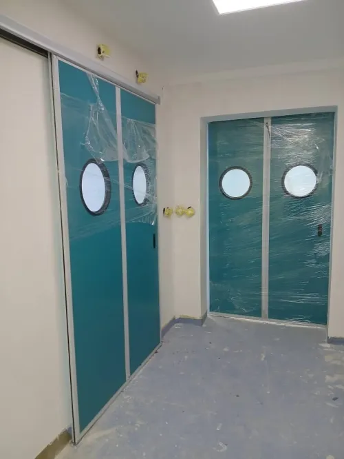 porte pour bloc opératoire 