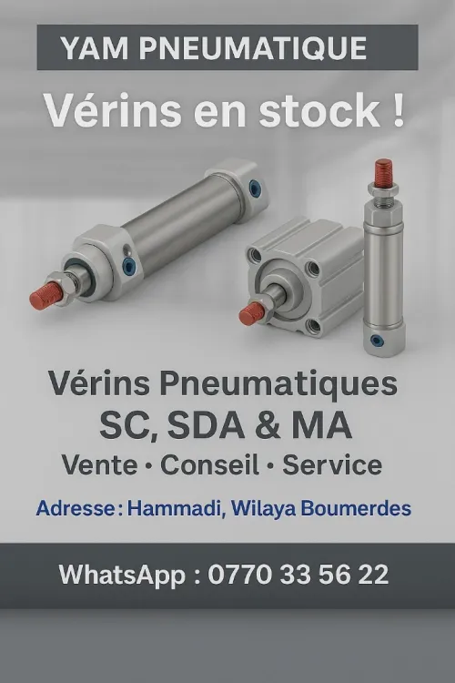 verins pneumatique