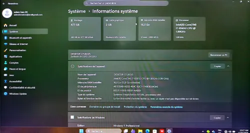 Pc portable gamer