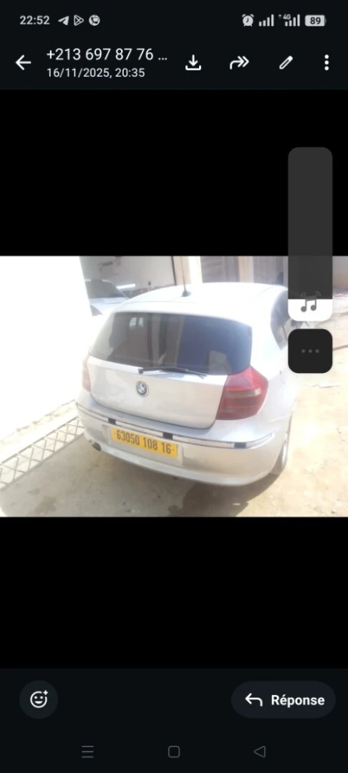BMW Série 1 2008 Select
