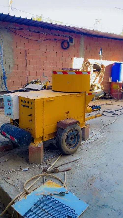 Machine à crépi