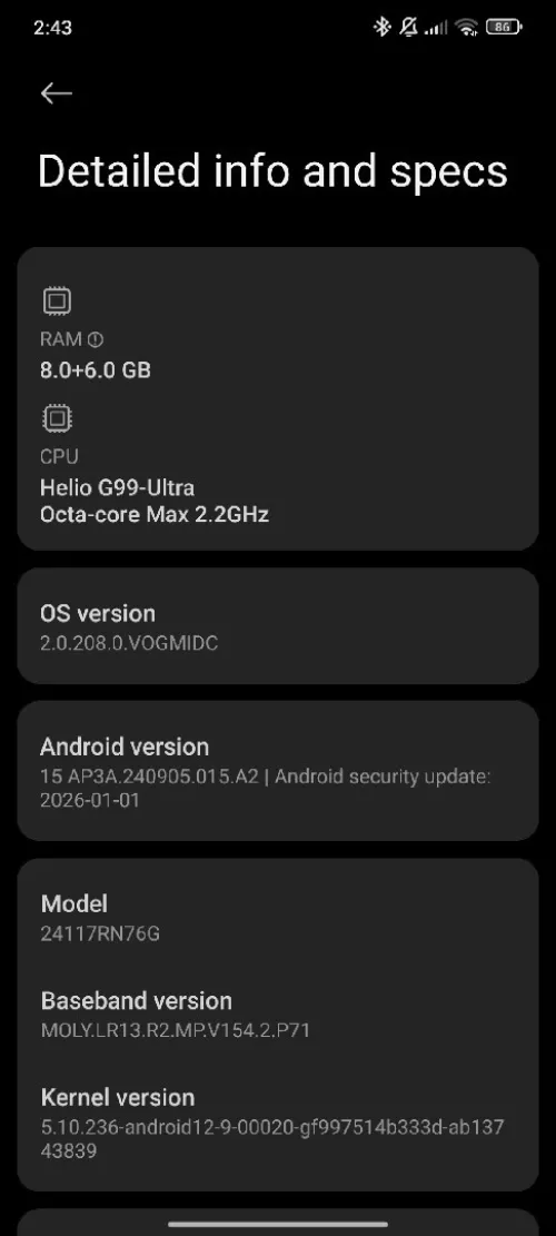 Radmi Redmi Note 14