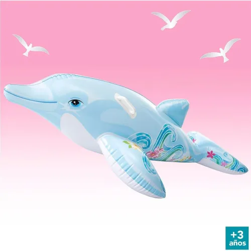 Bouée Gonflable Dauphin pour enfants INTEX 58535NP عوامة أطفال