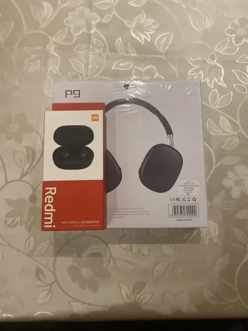 Airdots Redmi Originale de là maison ET Casque P9 Originale Très bonne qualité