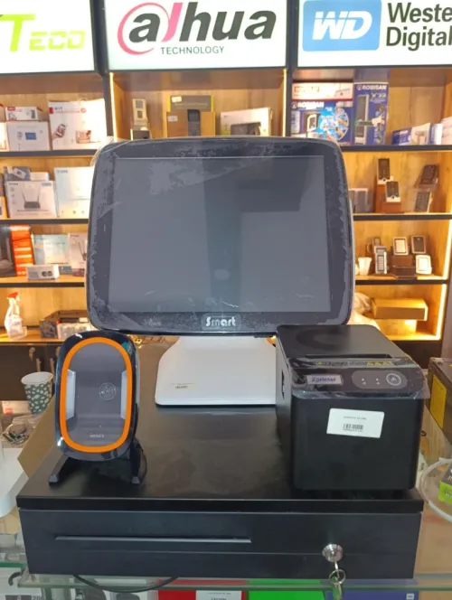 pack caisse tactile pos +lecteur code a barre+imprimante+ tiroir caisse