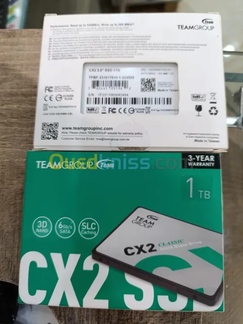 DISQUE DUR 1 TB SSD TEAMGROUPE ORIGINAL 