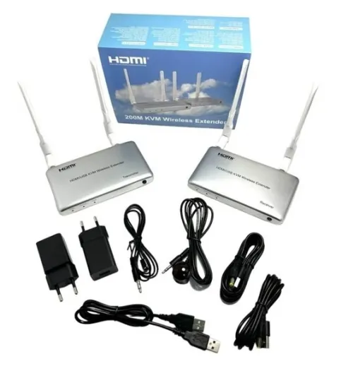 WIRELESS EXTENDER KVM WIFI 200M HDMI