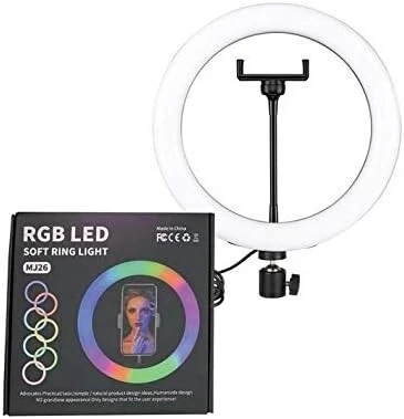 RGB LED SOFT RING LIGHT MJ 26