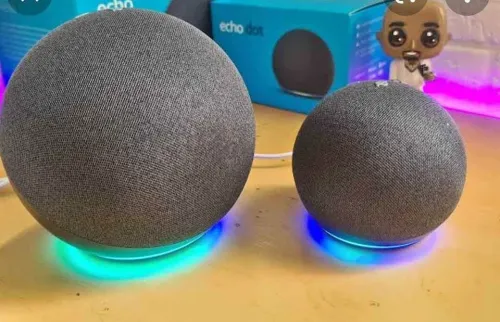 Echo Dot (5e génération)  | Enceinte intelligente compacte Wi-Fi et Bluetooth avec Alexa