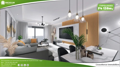Vente Appartement F4 Alger Kouba