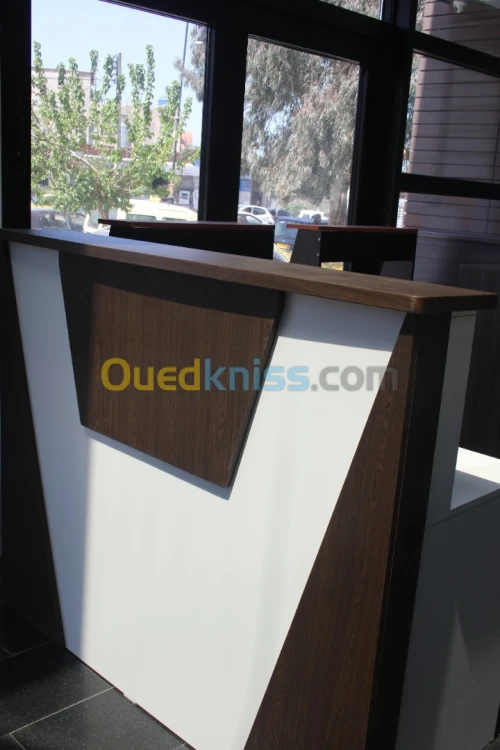 COMPTOIRE DE RECEPTION  MDF