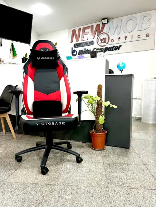 CHAISE VICTORAGE  GAMER ROUGE /BLANC
