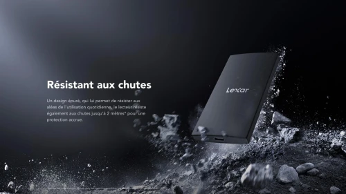 LEXAR DISQUE DUR EXTERNE SL300 1TB 1050MB/S
