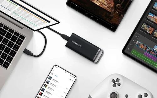 DISQUE DUR EXTERNE SAMSUNG T5 EVO 4TB