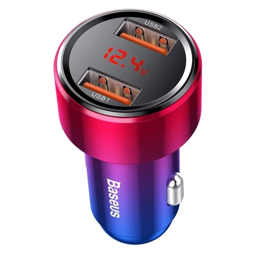BASEUS QUICK CAR CHARGER DUAL USB 45W