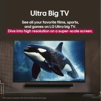 TV LG 55" UA85 SMART TV WEB OS UHD