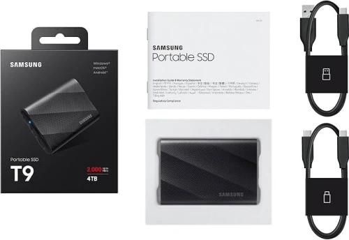 DISQUE DUR EXTERNE SAMSUNG T9 4TB 2000MB/S