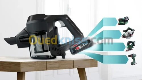 BOSCH ASPIRATEUR RECHARGABLE UNLIMITED SERIE 6 BBS611BSC 