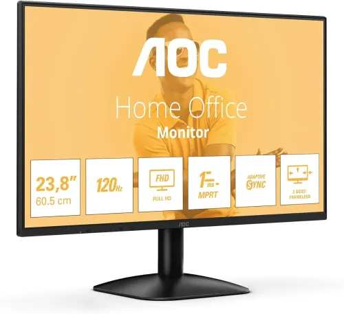 AOC ECRAN 24B31H 23.8" LED IPS FHD 120HZ / 1MS BLUE LIGHT