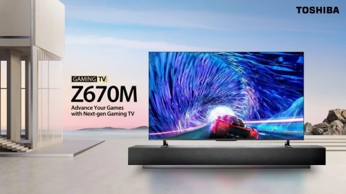 TV TOSHIBA 55" Z670 SMART TV VIDAA GAMING 144HZ QLED