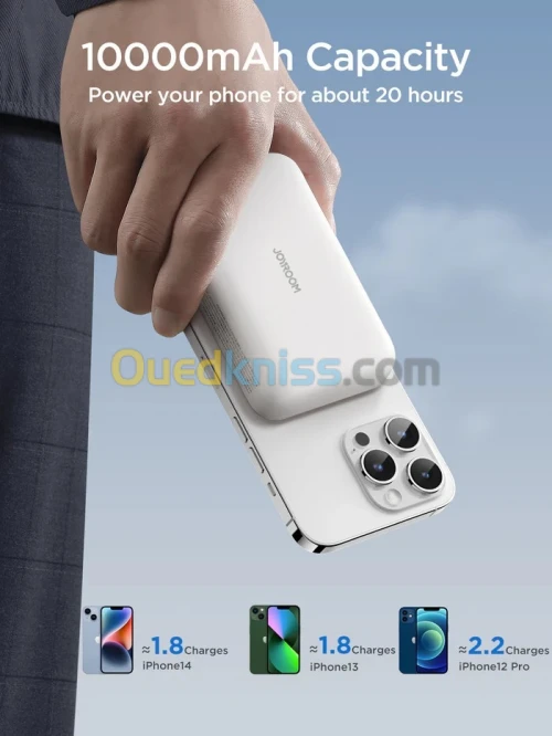JOYROOM POWER BANK MAGNETIC WIRELESS MINI 15W WIRELESS 20W / 10000MAH