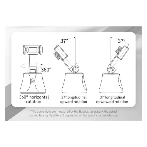 BASEUS TRIPOD HEAD 360 AI FOLLOWING SHOT