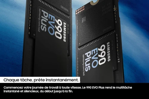 SAMSUNG DISQUE DUR INTERNE 990 EVO PLUS NVME SSD 2TB 7250 MB/S