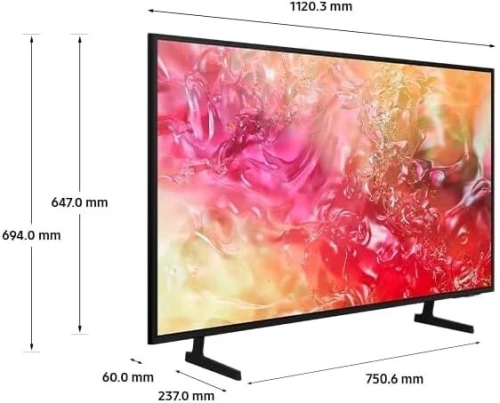 TELEVISEUR SAMSUNG 50" DU7000 SMART TV TIZEN UHD SERIE 7