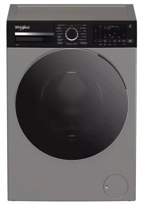 MACHINE A LAVER WHIRLPOOL FRONTALE WFLG12143SDZ 12 KG DARK INOX