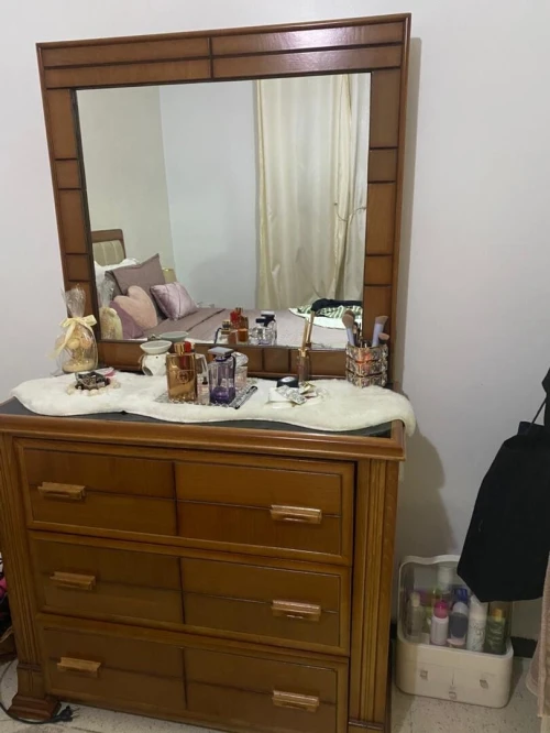 Chambre à coucher bois hêtres