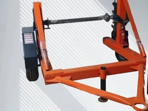 Remorque porte touret fibre optique