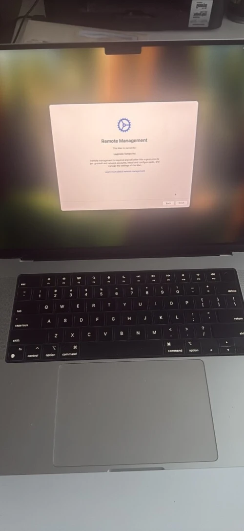 MacBook Pro Max M4 MDM