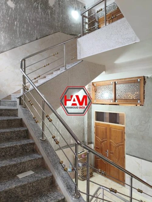 Rampe D'escaliers En Inox