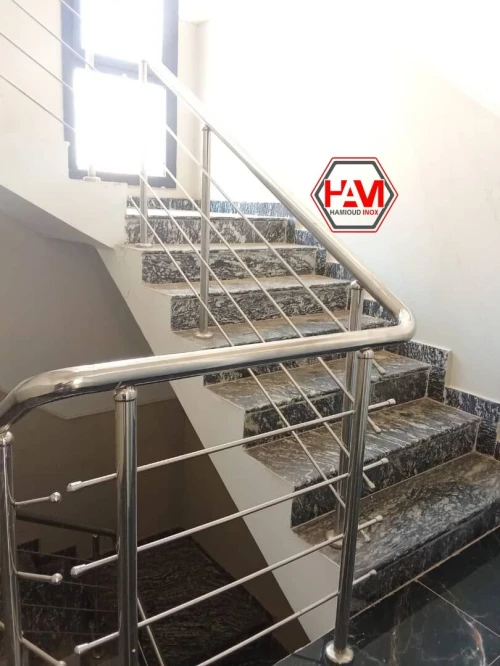 Rampe D'escaliers En Inox