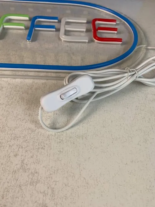 Panneau Néon LED Coffee  Décoration Lumineuse pour Cafés