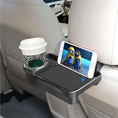 Porte-gobelet pliable pour siège auto arrière  حامل مشروبات للمقعد الخلفي