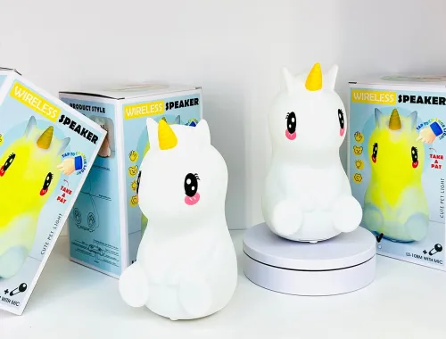 Haut-Parleur Enfant Licorne avec Micro Sans Fil  LS-10BM