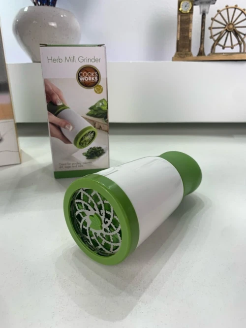 Moulin à Herbes + Mini Hachoir Électrique + Capsule de Conservation 