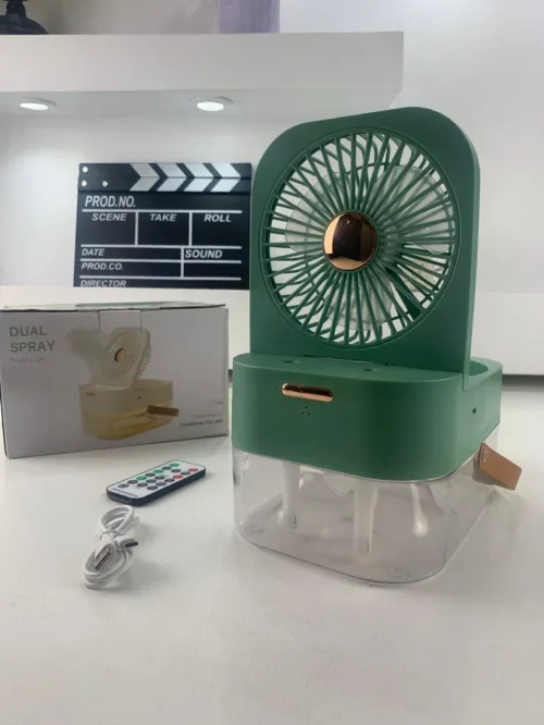 Ventilateur avec Brumisation  Grand Réservoir et 3 Modes
