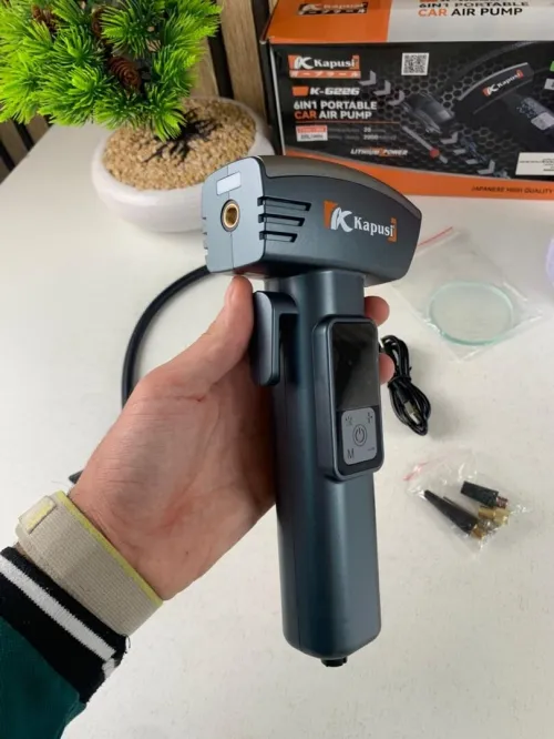 Gonfleur Intelligent Kapusi 150PSI Compact, Puissant et Sans Fil