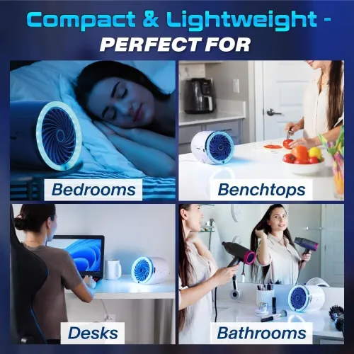 Climatiseur Portable Compact  Refroidissement à Glace avec Ventilateur Jet