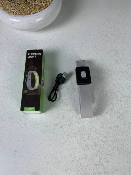 Bracelet LED Sport Rechargeable  Visibilité et Sécurité Nocturne
