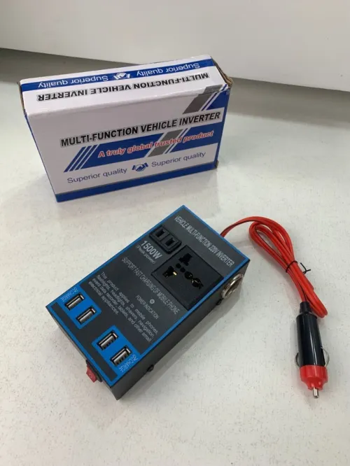Convertisseur Électrique Auto - Transformateur 12V/24V vers 110V/220V