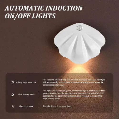 Lampe Murale LED USB avec Capteur de Mouvement  Pack 1 pcs