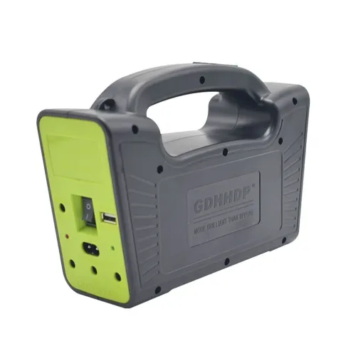 Ensemble Solaire Rechargeable avec Torche LED et 3 Lampes