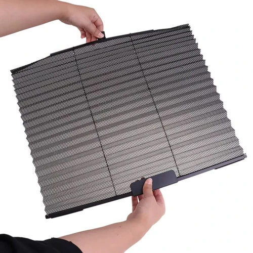 Rideau pare-soleil rétractable pour vitres de voiture 2Pcs  واقي الشمس في السيارة