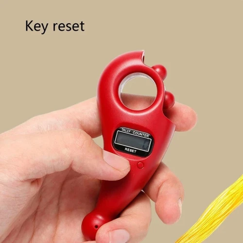 Compteur de doigt perle Tasbih islamique  جهاز تسبيح رقمي محمول، سبحة صلاة مع عداد رقمي