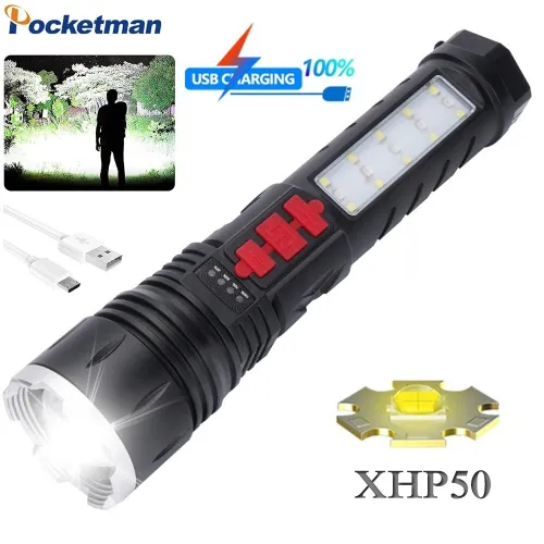 Lampe de Poche Téléscopique 50 LED  مصباح يدوي